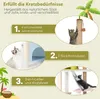 COSTWAY Arbre à chat 180cm, arbre à chat à plusieurs étages Voir les images du produit 5
