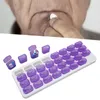 Měsíční organizér na tablety, jeden měsíc, malé přihrádky, Náhled obrázku produktu 6