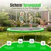 Trampolin Randabdeckung reißfest – Hellgrün Ø 305 cm Produktbild-Vorschau 4