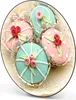 Design Stahlmagnettafel Schwarz Rund 47cm Cupcakes Produktbild-Vorschau 5