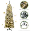 COSTWAY albero di Natale a matita 180cm, albero di Natale Anteprima dell’immagine prodotto 5