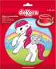 Jednorožec jednorožec topper 20cm Ø fondánový papier bez Náhľad obrázku produktu 4