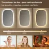 Espejo de pared LED S'AFIELINA, 80x50 cm – Espejo de baño Vista previa de la imagen del producto 4