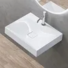 doporro Vasque à Poser 60cm avec Bonde Lavabo Suspendu Voir les images du produit 1