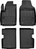 2007-2025 Fiat 500 500C tappetini TPE nero 4 pz Anteprima dell’immagine prodotto 14
