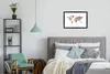 MuchoWow® MuchoWow® Gerahmtes Poster Weltkarte - Einfach - Produktbild-Vorschau 5