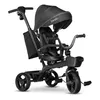 A black Lionelo Kori tricycle for children is shown against a white background. Produktbild-Vorschau