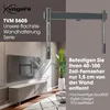 Vogels ELITE TVM 5605, zwart. Zeer platte wandhouder voor Productafbeelding-voorbeeld 3