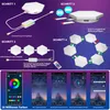 LED Hexa Lichtpanels Bluetooth RGBIC Musik Sync Hexagon Produktbild-Vorschau 6