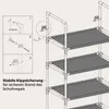 Sekey Schuhregal Schuhschrank mit 10 Ebenen , Schuhständer Produktbild-Vorschau 2