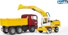 Bruder 02751 - MAN TGA Kipp-LKW und Liebherr Schaufelbagger Produktbild-Vorschau 18