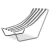 A striped beach chair on a white background. Produktbild-Vorschau