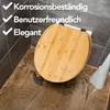 Infinity Goods Bamboe WC Bril Emmy - Toiletbril Met Deksel Produktbild-Vorschau 4