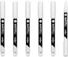 Darwi 6x Universalmarker Acrylfarbe, extrafeine Spitze Produktbild-Vorschau 2