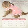 Set mit 2 Katzen-Bauchwunden-Anzügen, Katzen-Genesungs- und Produktbild-Vorschau 2