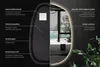 Specchio da bagno LED – 55,1×38,2 cm – design irregolare Anteprima dell’immagine prodotto 3