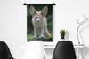 MuchoWow® Wandteppich Wandbehang Fuchs - Wald - Natur 60x90 Produktbild-Vorschau 4