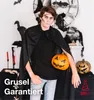 Halloween vampire costume cape avec capuchon noir comme un Voir les images du produit 2