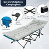 190 x 70 cm Baumwolle Feldbett Auflage 7 cm Dicke Martratze Produktbild-Vorschau 5