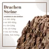 Aquarium Natursteine Drachenstein Deko Felsen braun 1 Stück Produktbild-Vorschau 2