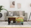 BEI CLORIS Couchtisch 80x50x40 cm Altholz Massiv & Produktbild-Vorschau 1