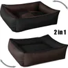 BedDog 2in1 Hundebett,(XXL) ca. 120x85x23cm,MOCCA Produktbild-Vorschau 1