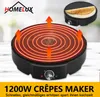 HOMELUX Crêpes Maker für Crepes mit Ø 30 cm, 1200 W Produktbild-Vorschau 2