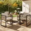 Flieks Gartenmöbelset 5-teilig für 4 Personen, Produktbild-Vorschau 2