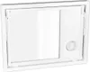 WOLFA Mehrzweck Kipp-Fenster PLUS Kunststoff weiß 1000x800 Produktbild-Vorschau 1