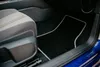 Fußmatten Automatten Velours Schwarz/Silber für Audi A3 8L Produktbild-Vorschau 7