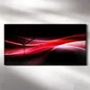 Wanduhr Bürouhr Leinwand Bild Geräuschlos 60x30 Wellen der Produktbild-Vorschau 2