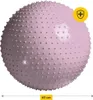 4FIZJO Gymnastikball mit Noppen, Ø 65 cm, Massage-Effekt, Produktbild-Vorschau 2