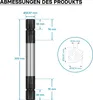 Drážkovaný hriadeľ B2 300 mm drážkovaný hriadeľ pre kĺbový Náhľad obrázku produktu 6