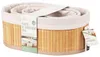 Bambou & Co Aufbewahrungskorbe - oval - 3x Stuck - mit Produktbild-Vorschau 4
