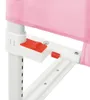 vidaXL Kleinkind-Bettschutzgitter Rosa 160x25 cm Stoff Produktbild-Vorschau 7