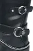 Rock Rebel by EMP Damen schwarze Boots mit Reißverschluss Produktbild-Vorschau 6