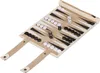 Relaxdays Backgammon, gra podróżna do zwijania, wraz z Podgląd zdjęcia produktu 1
