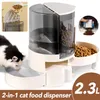 2 in 1 Automatischer Trockenfutter Spender Wasserspender & Produktbild-Vorschau 7