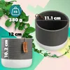 KADAX Pot de fleurs "Pokka", Pot de plantes en céramique, Voir les images du produit 3