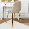 Chaise Pieds Dore - Lot De 4 Voir les images du produit 9