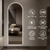 AIORBER 150x50cm LED Ganzkörperspiegel Wandspiegel mit Produktbild-Vorschau 2