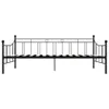 Tagesbett-Rahmen Schwarz Metall 90×200 cm Produktbild-Vorschau 4