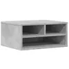 vidaXL Druckerständer Betongrau 49x40x22,5 cm Holzwerkstoff Produktbild-Vorschau 1