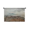 MuchoWow® Wandteppich Wandbehang Vulkan - Dach - Italien - Produktbild-Vorschau 1