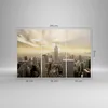 Bild auf Leinwand - Leinwandbild - Stadt Wolkenkratzer Produktbild-Vorschau 3