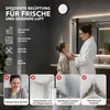 EBERG AXO 100 Badlüfter 100 mm Rückstauklappe Kugellager Produktbild-Vorschau 2