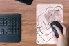 MuchoWow® Mauspad Mousepad Menschen - Pastell - Liebe - Produktbild-Vorschau 4