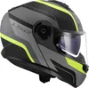 LS2 Klapphelm "FF908 Strobe II Monza" 3  schwarz / neongelb Produktbild-Vorschau 25