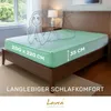 Lavea® 1er Set Spannbettlaken 200x220 cm aus Mikrofaser, Produktbild-Vorschau 2