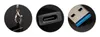 Reagle OTG adaptér USB-A USB-C 3.2 100W Náhľad obrázku produktu 5